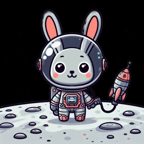 rabbit t-shirt Thumbnail